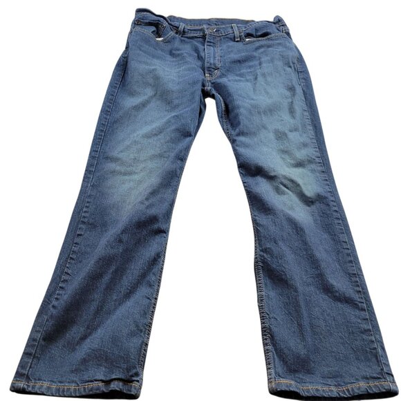 Levi's Other - Levis 514 Jeans Mens 38x30 Blue Straight Denim Dark Wash
